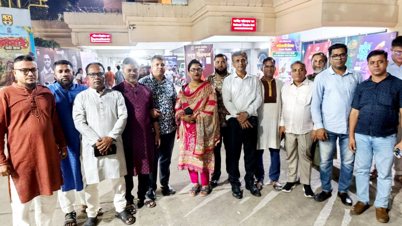 ৬৪ জেলার বন্ধুত্বে একাকার ঢাকা শিল্পকলা একাডেমী