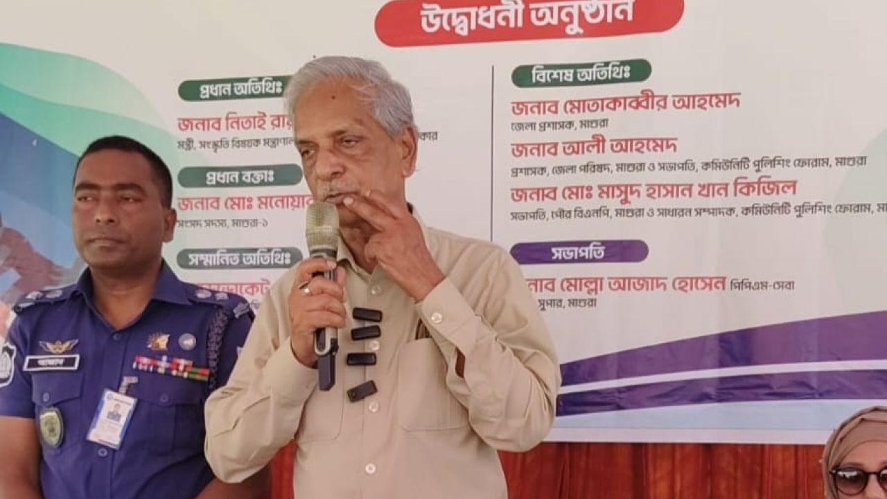 যুবসমাজকে মাদক, অনলাইন জুয়া ও সাইবার অপরাধ থেকে দূরে রাখতে খেলাধুলার বিকল্প নেই